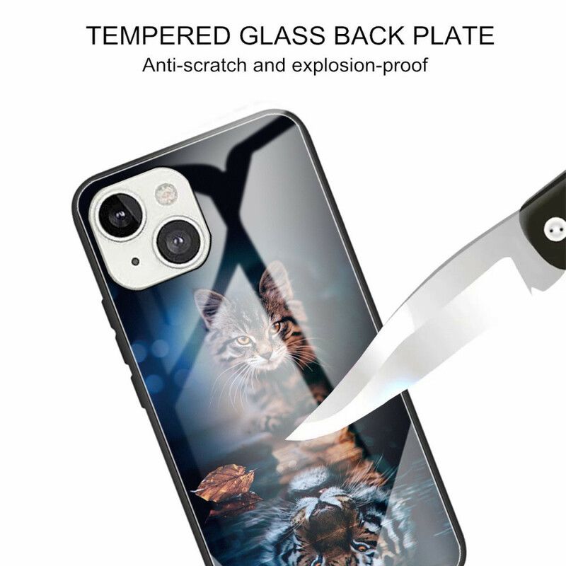 Hülle Iphone 13 Gehärtetes Glas Mein Tiger