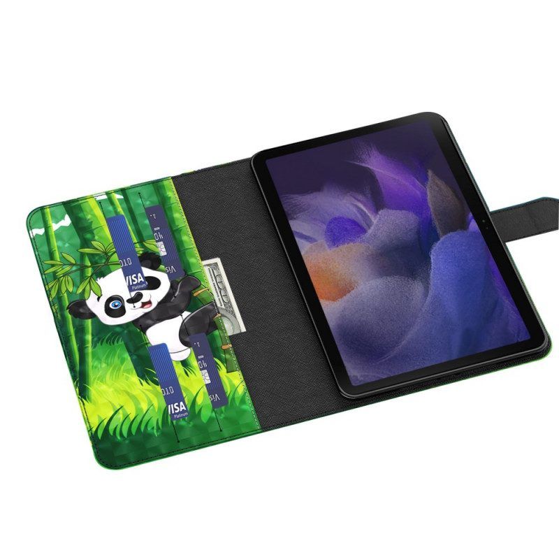 Flip Case Für Samsung Galaxy Tab A8 (2021) Panda