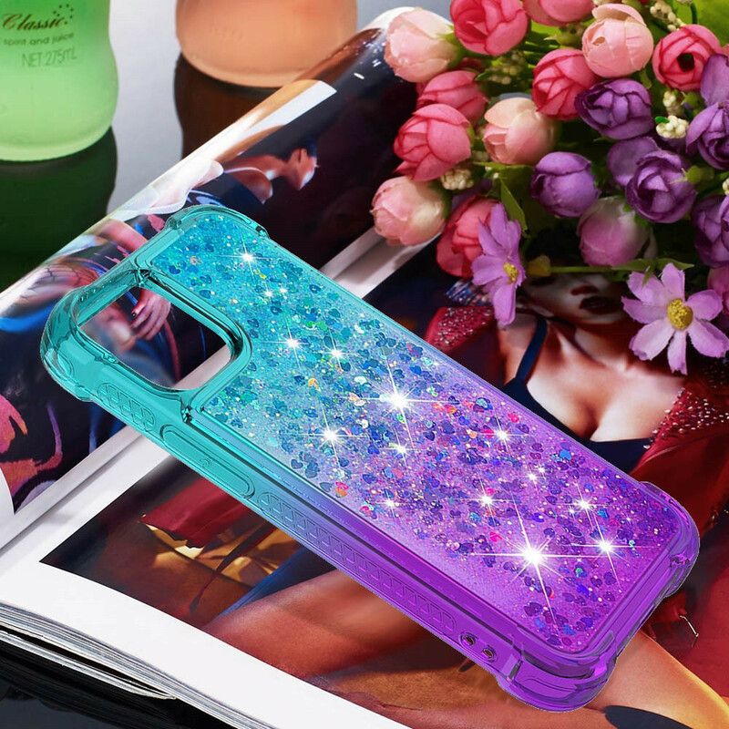 Hülle Iphone 13 Pro Max Handyhülle Glitzerfarben