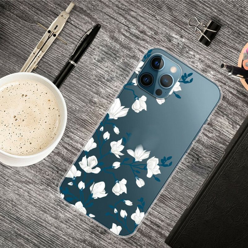 Hülle Iphone 13 Pro Max Handyhülle Weiße Blumen