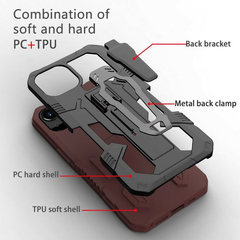 Hülle Iphone 13 Pro Max Roboter Mit Gürtelclip