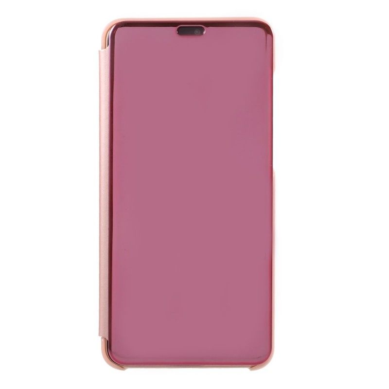 Flip Case Huawei P20 Pro Schwarz Spiegel- Und Ledereffekt