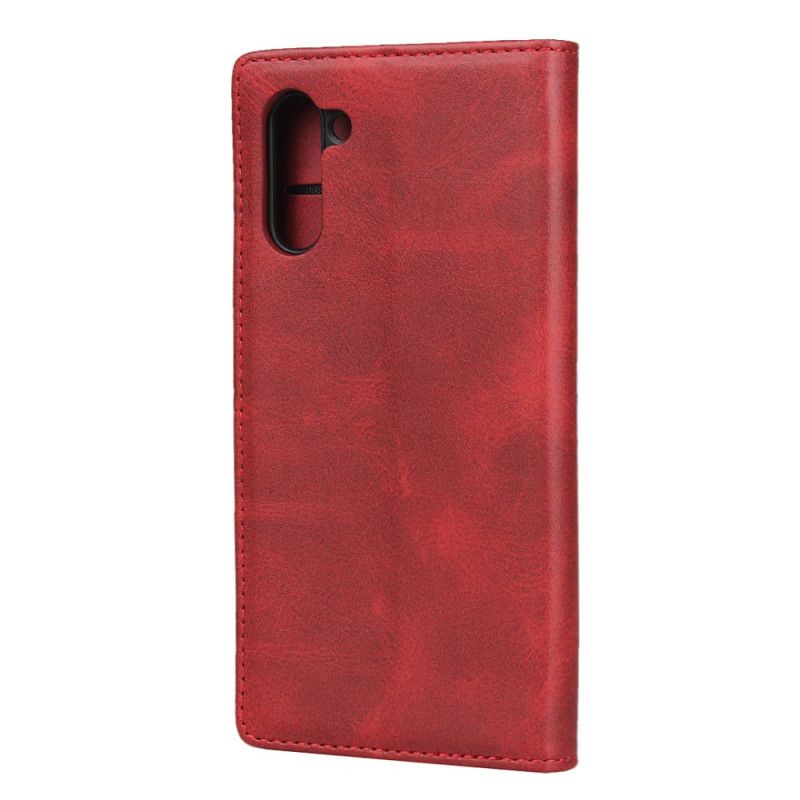 Flip Case Samsung Galaxy Note 10 Rot Pure Eleganz