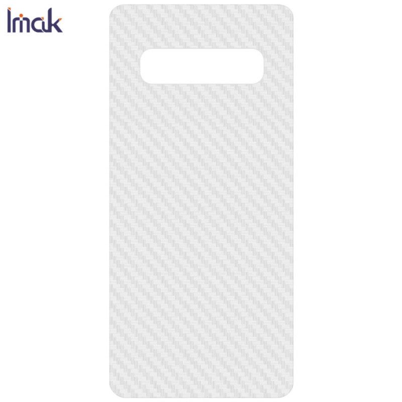 Hintere Schutzfolie Samsung Galaxy S10 Carbon Style Imak