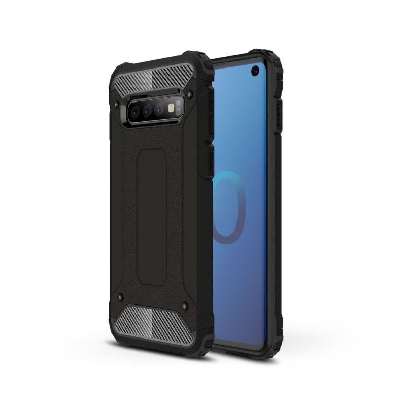 Hülle Samsung Galaxy S10 Schwarz Überlebender