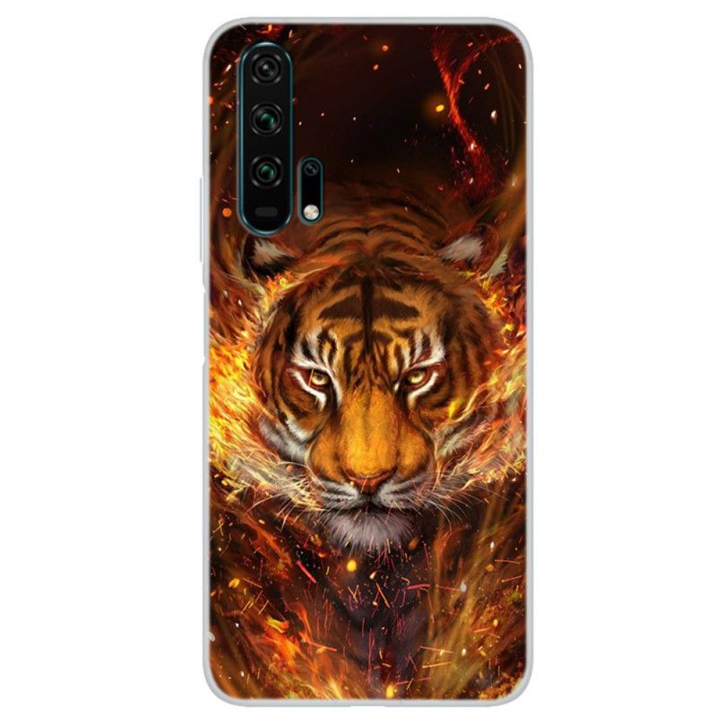 Hülle Honor 20 Pro Feuertiger