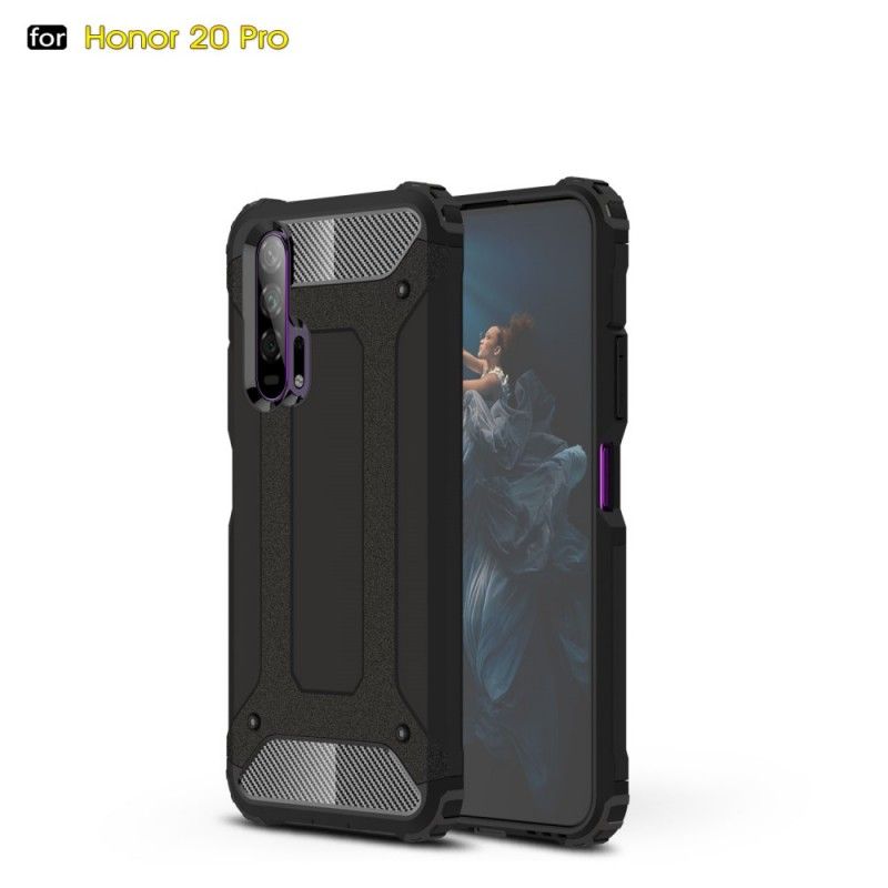 Hülle Honor 20 Pro Schwarz Überlebender