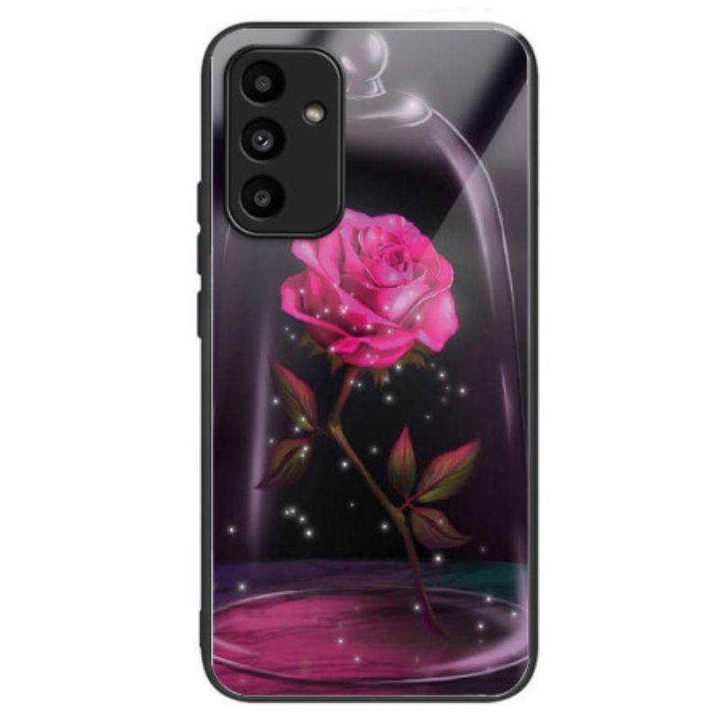 Hülle Samsung Galaxy A15 5g Rosa Gehärtetes Glas