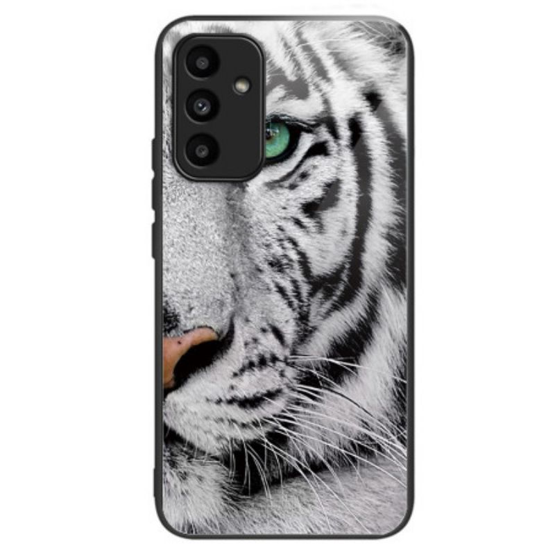 Hülle Samsung Galaxy A15 5g Tigerkopf-hartglas