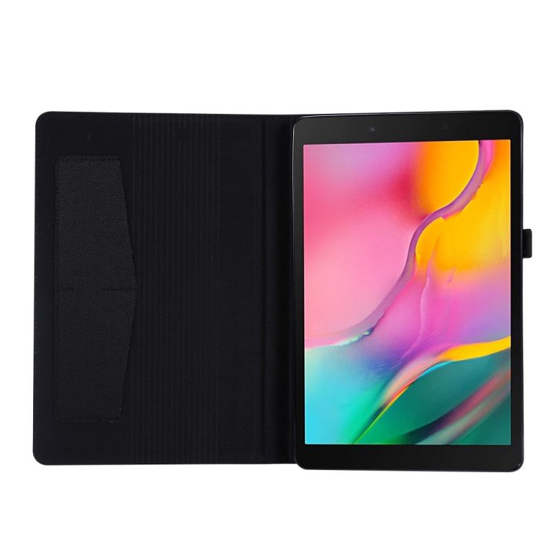 Case Samsung Galaxy Tab A7 Schwarz Handyhülle Stoff