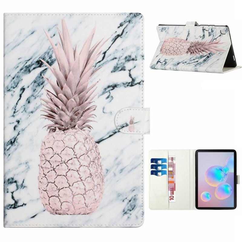 Lederhüllen Samsung Galaxy Tab A7 Ananas