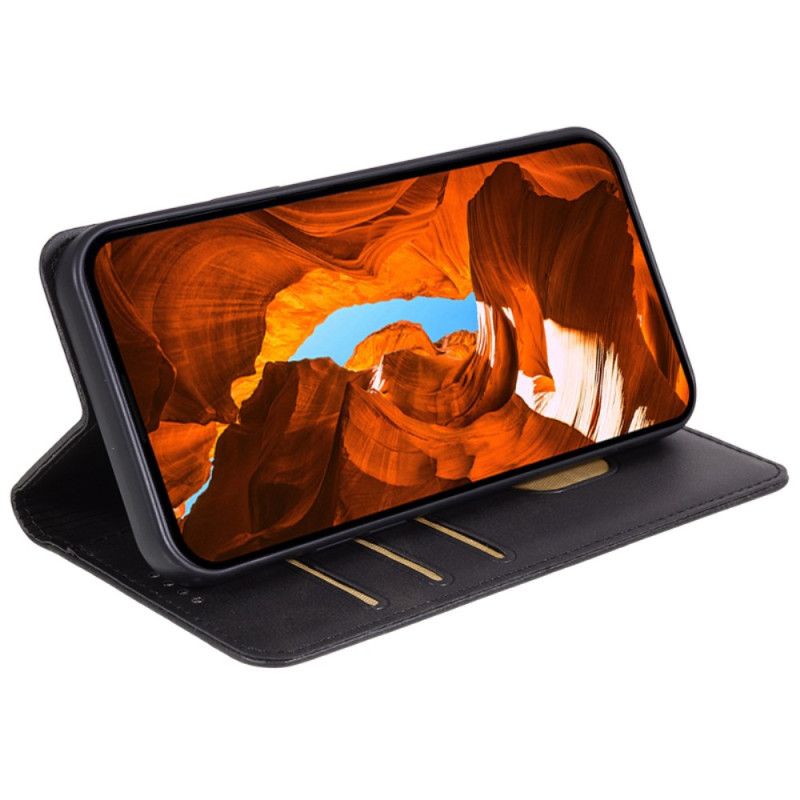 Flip Case Für Honor X9b / Magic 6 Lite Leder Im Lite-stil