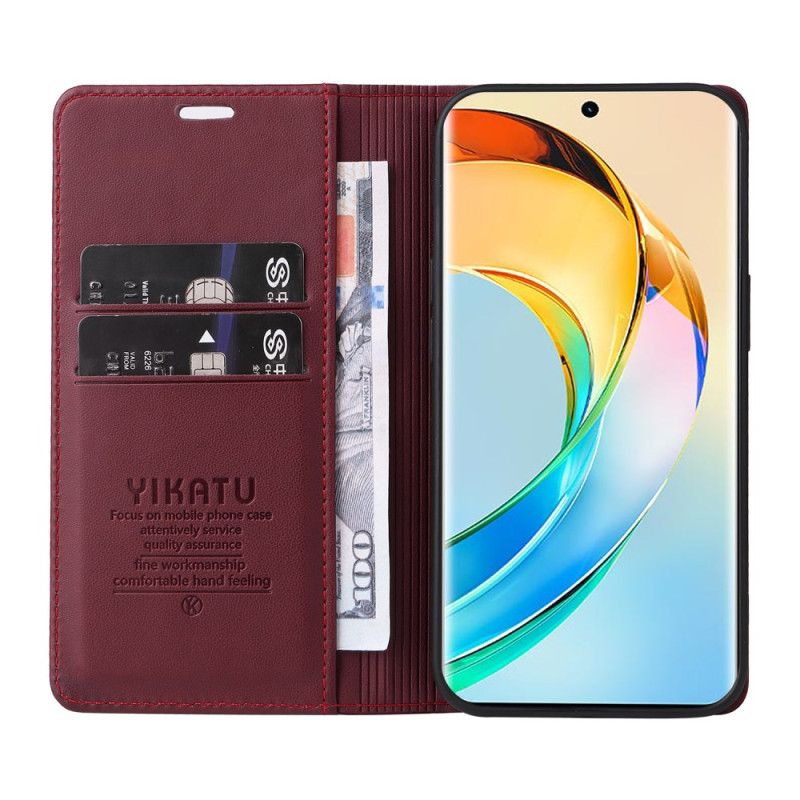 Flip Case Für Honor X9b / Magic 6 Lite Yikatu