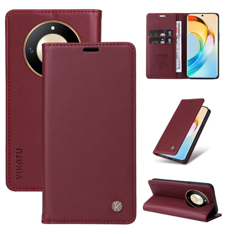 Flip Case Für Honor X9b / Magic 6 Lite Yikatu