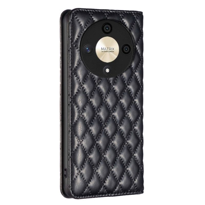 Flip Case Honor X9b / Magic 6 Lite Gesteppt Binfen Color