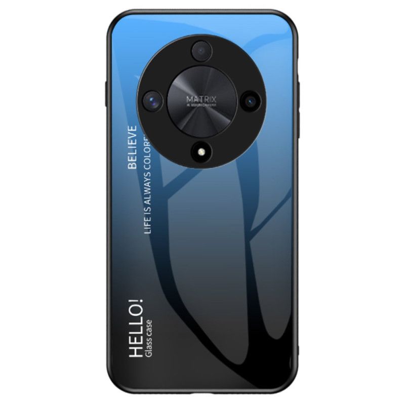 Hülle Für Honor X9b / Magic 6 Lite Hallo Gehärtetes Glas