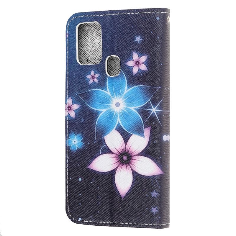 Lederhüllen Huawei P Smart 2020 Mondblumen Mit Tanga