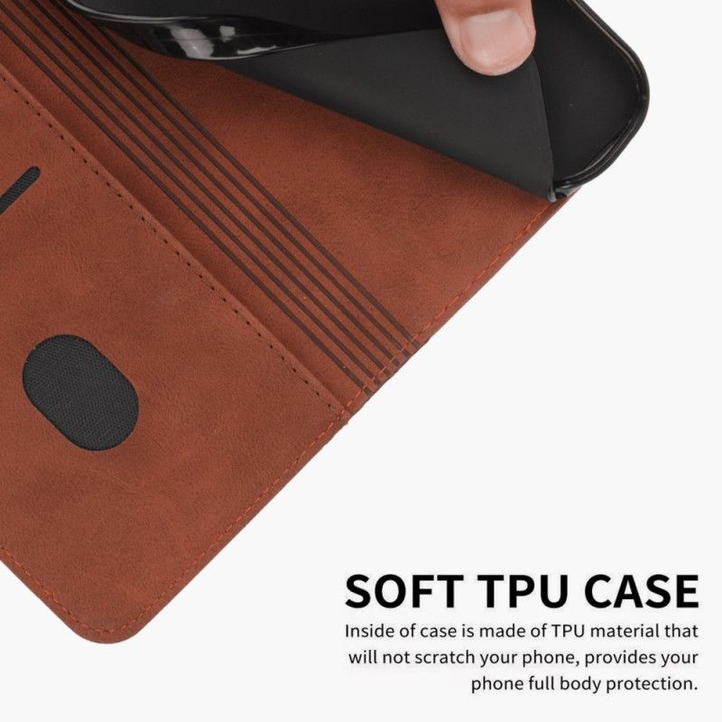 Flip Case Xiaomi 14t Geprägtes Muster