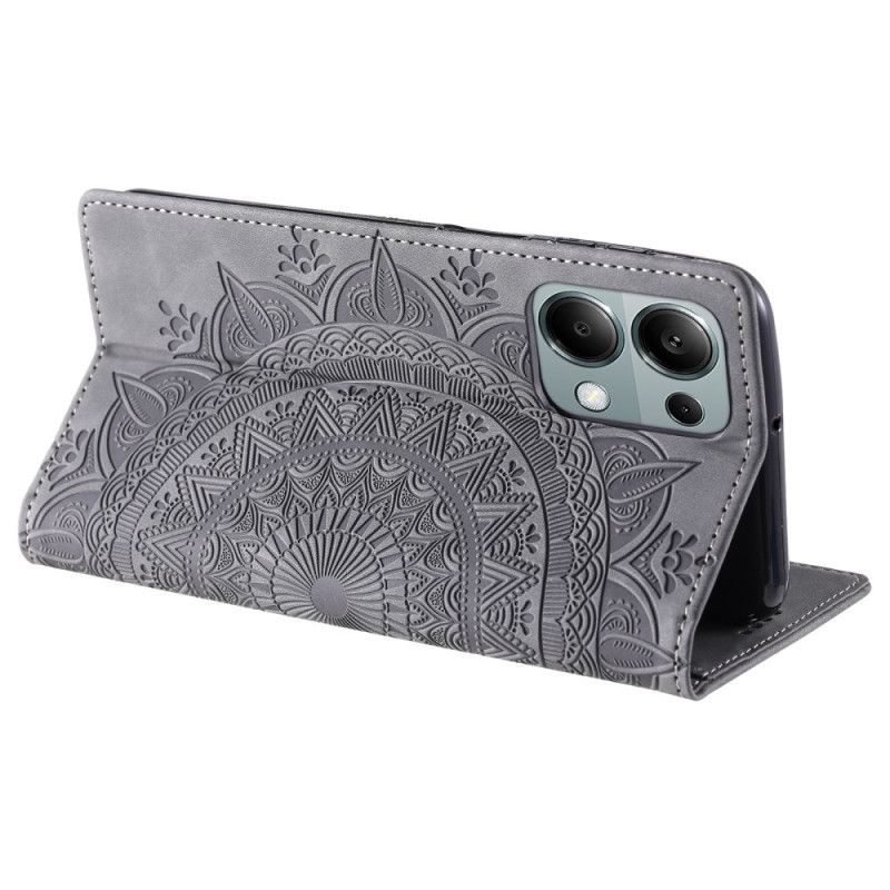 Flip Case Xiaomi 14t Mandala-wildleder-effekt