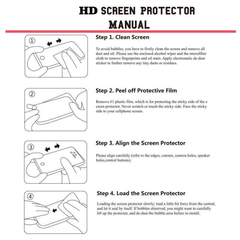 3D-Bildschirmschutzfilm Huawei P30 Pro Hat Prinz