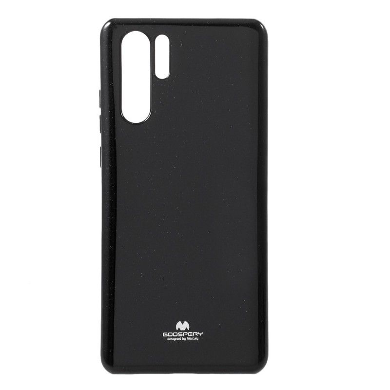 Hülle Huawei P30 Pro Schwarz Auffälliger Quecksilbermetalleffekt