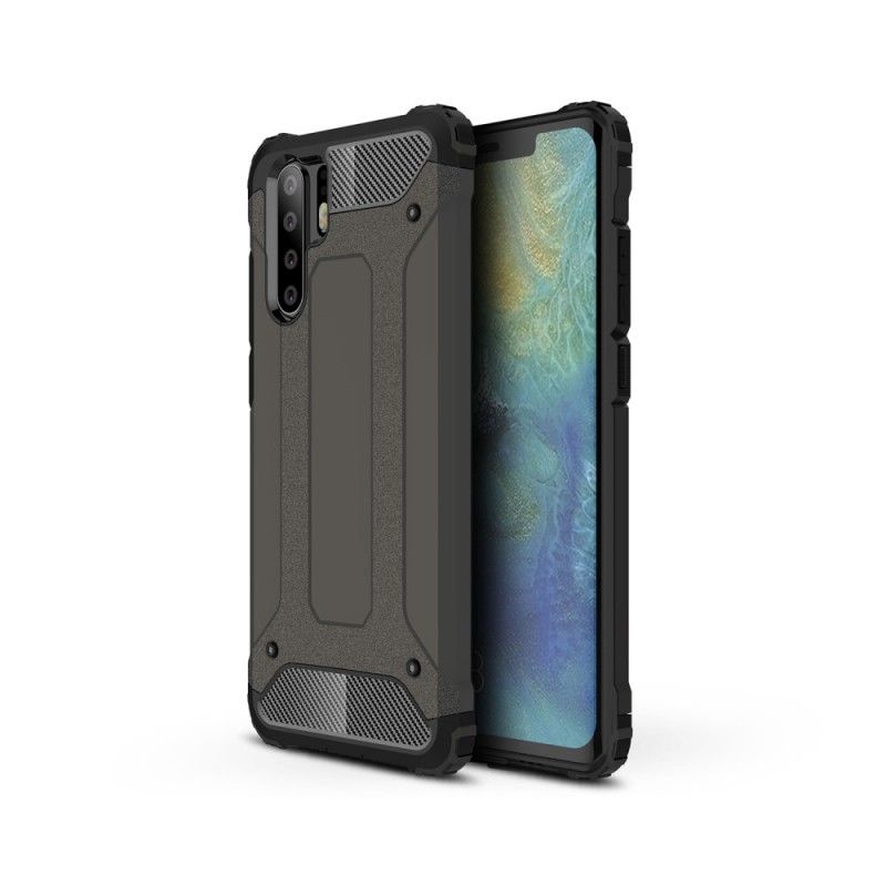 Hülle Huawei P30 Pro Schwarz Handyhülle Überlebender