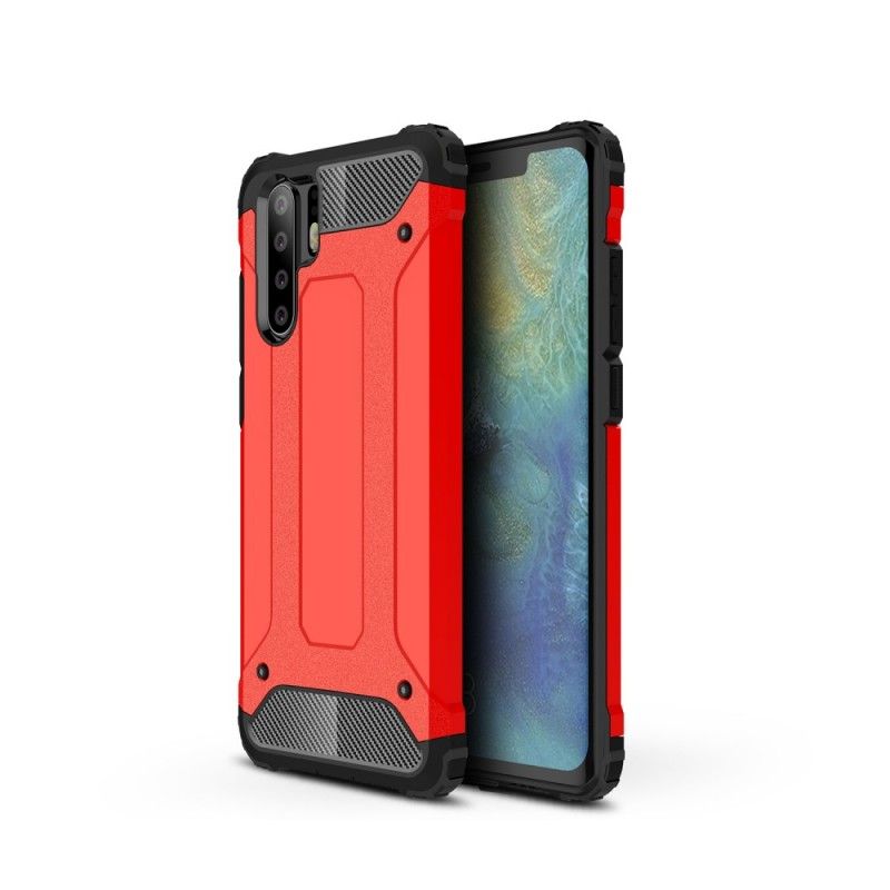 Hülle Huawei P30 Pro Schwarz Handyhülle Überlebender