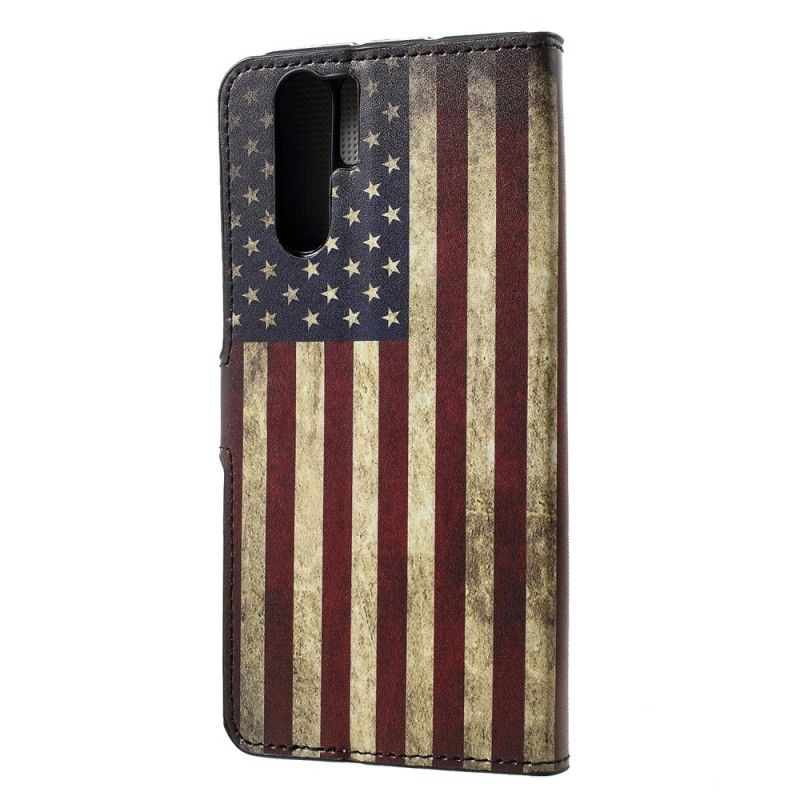 Lederhüllen Huawei P30 Pro Usa-Flagge