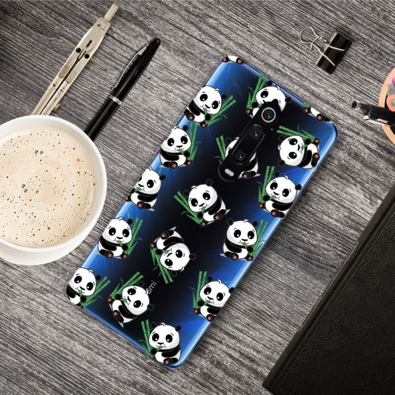 Hülle Xiaomi Mi 9T / Mi 9T Pro Handyhülle Kleine Pandas