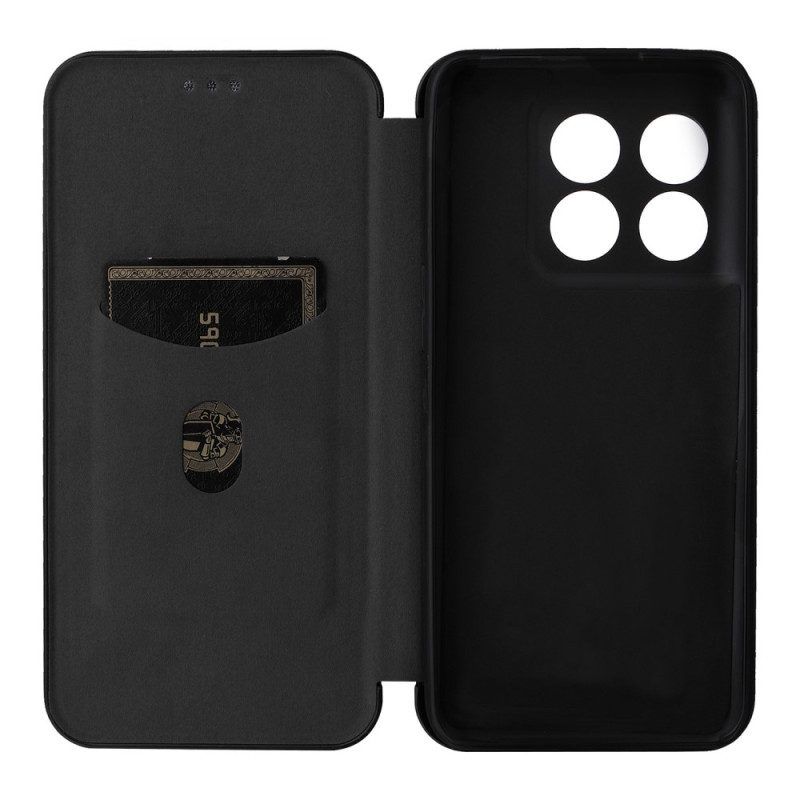 Schutzhülle Für OnePlus 10T 5G Flip Case Kohlefaser