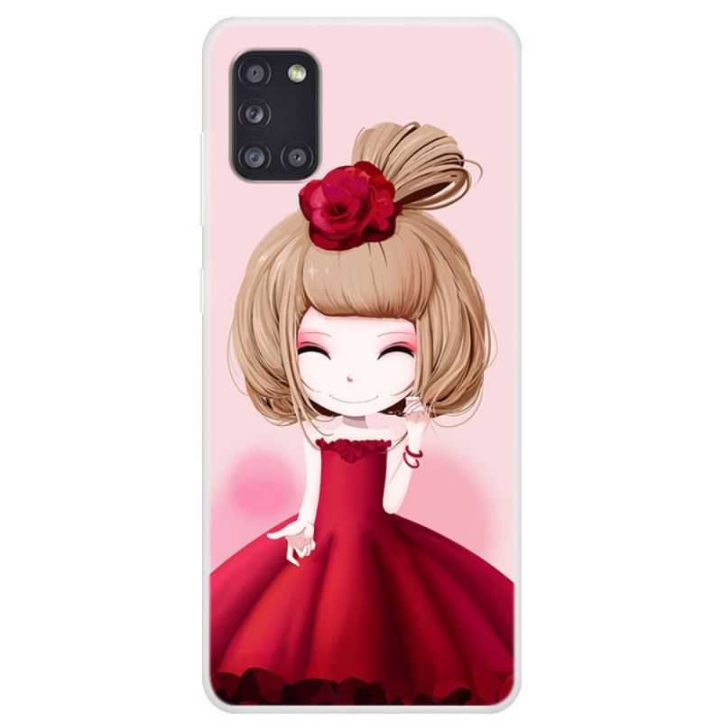 Hülle Samsung Galaxy A31 Manga Lady