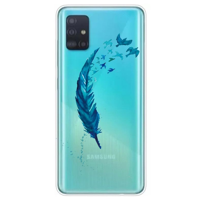 Hülle Samsung Galaxy A31 Schöne Feder