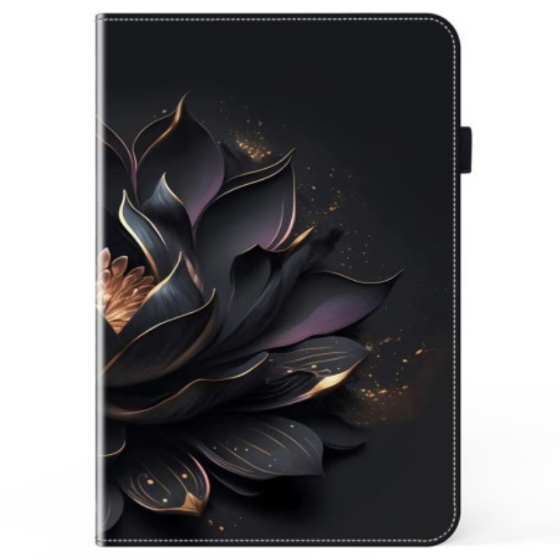 Case iPad Pro 13 (2024) Handyhülle Schwarze Rose