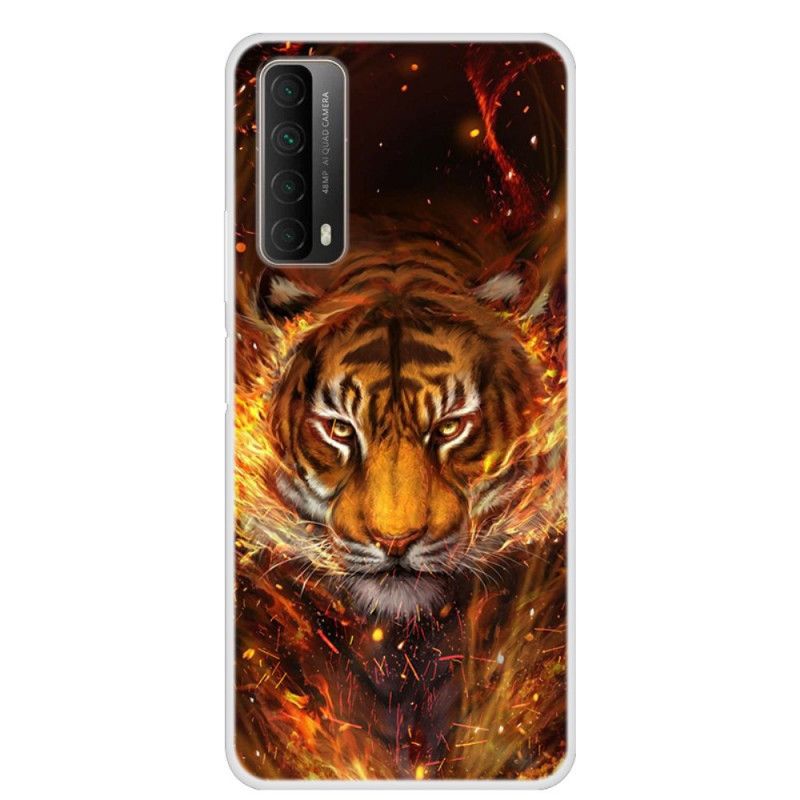 Hülle Huawei P Smart 2021 Feuertiger