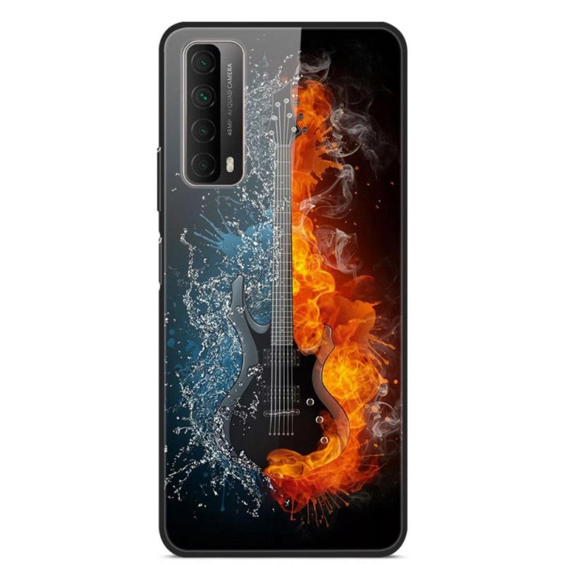 Hülle Huawei P Smart 2021 Gitarrengehärtetes Glas