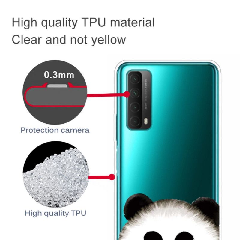 Hülle Huawei P Smart 2021 Transparenter Panda