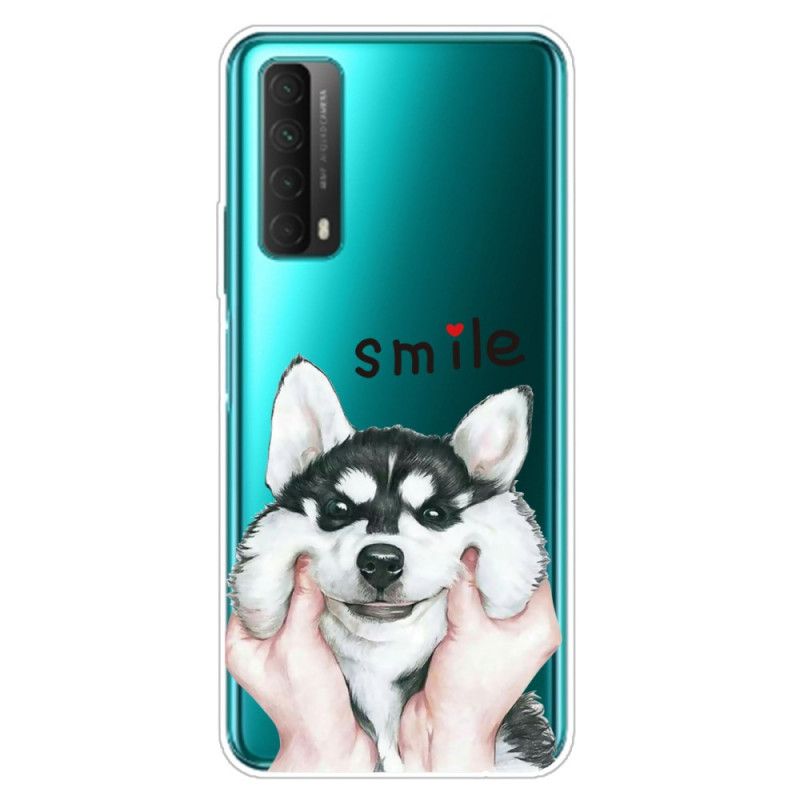 Hülle Huawei P Smart 2021 Wolfskopf Und Lächeln