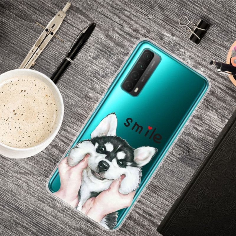 Hülle Huawei P Smart 2021 Wolfskopf Und Lächeln