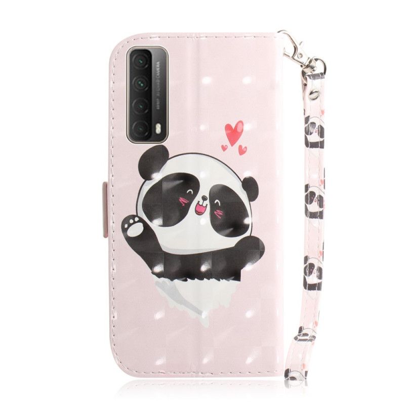 Lederhüllen Für Huawei P Smart 2021 Panda Liebe Mit Tanga