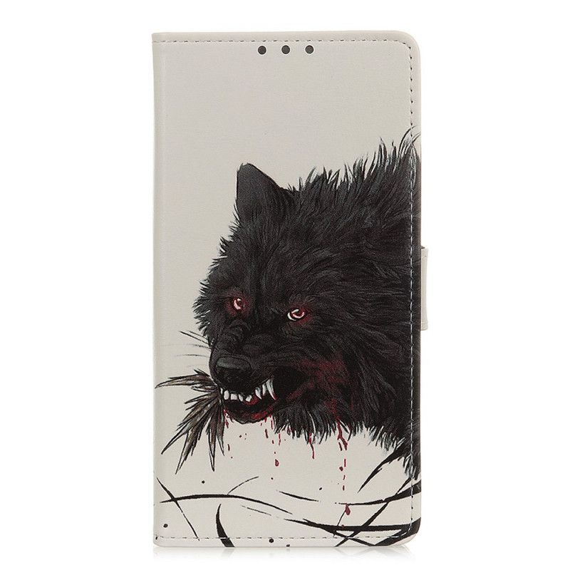 Lederhüllen Huawei P Smart 2021 Hungriger Wolf