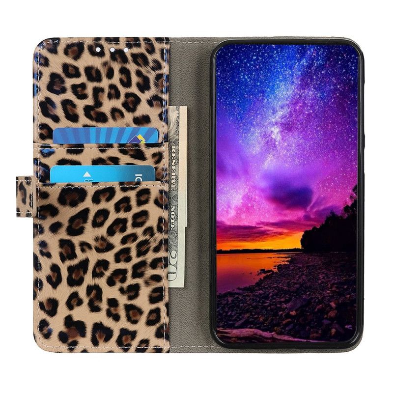 Lederhüllen Huawei P Smart 2021 Leopard