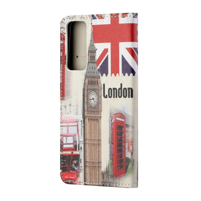 Lederhüllen Huawei P Smart 2021 Londoner Leben