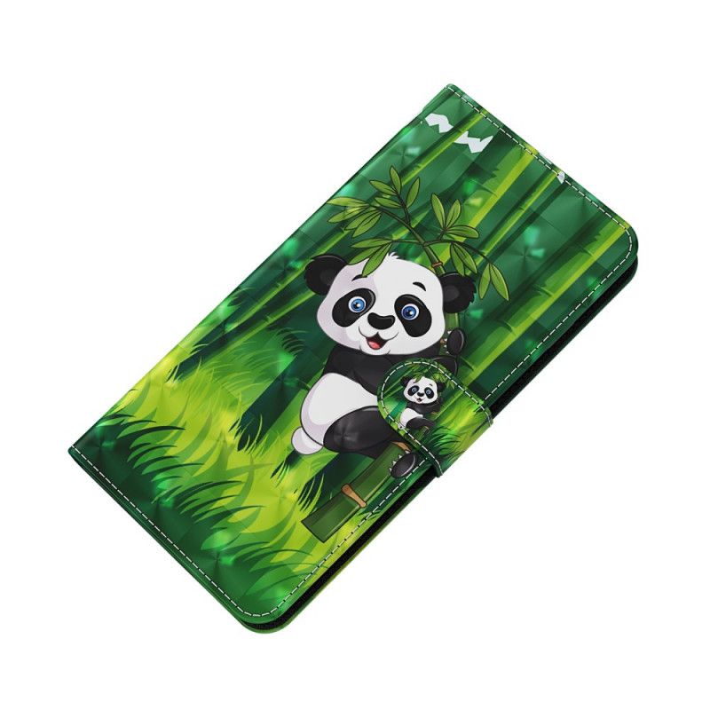 Lederhüllen Huawei P Smart 2021 Panda Und Bambus