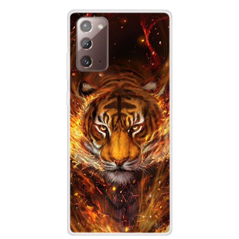 Hülle Für Samsung Galaxy Note 20 Feuertiger