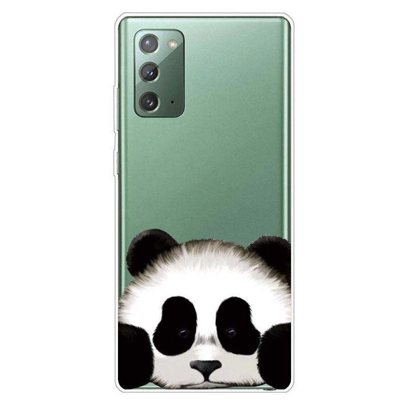 Hülle Samsung Galaxy Note 20 Handyhülle Transparenter Panda