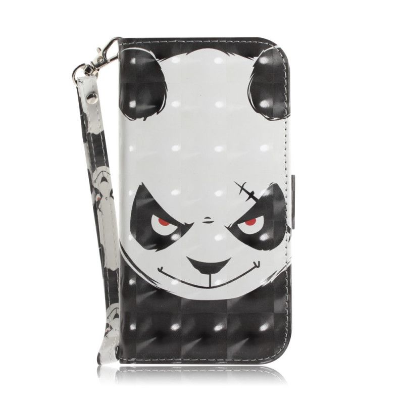 Lederhüllen Samsung Galaxy Note 20 Wütender Panda Mit Tanga