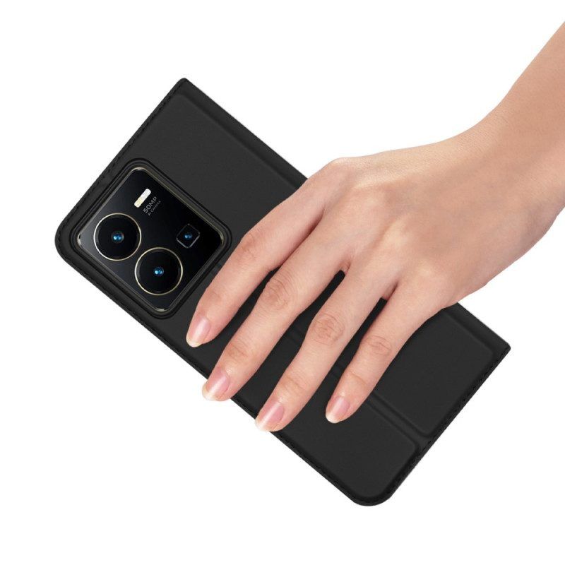 Schutzhülle Für Vivo Y22s Flip Case Skin Pro Dux Ducis