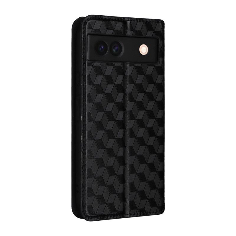 Flip Case Google Pixel 8a Handyhülle 3d-diamanten