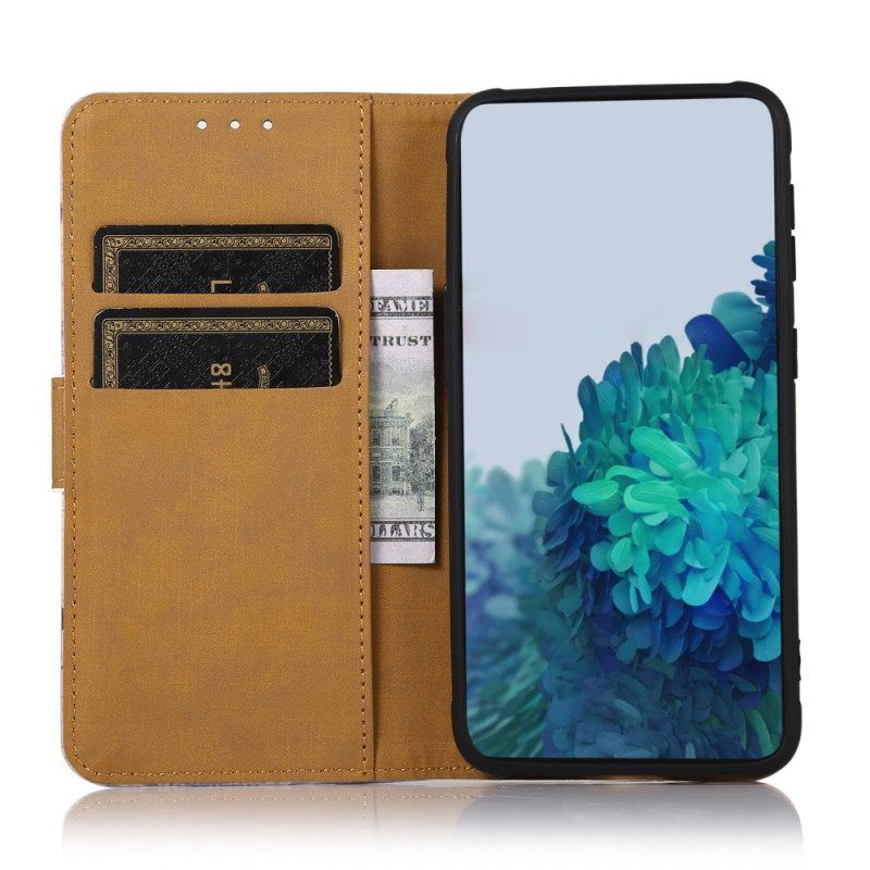 Flip Case Für OnePlus Nord CE 2 5G Amerikanische Katze