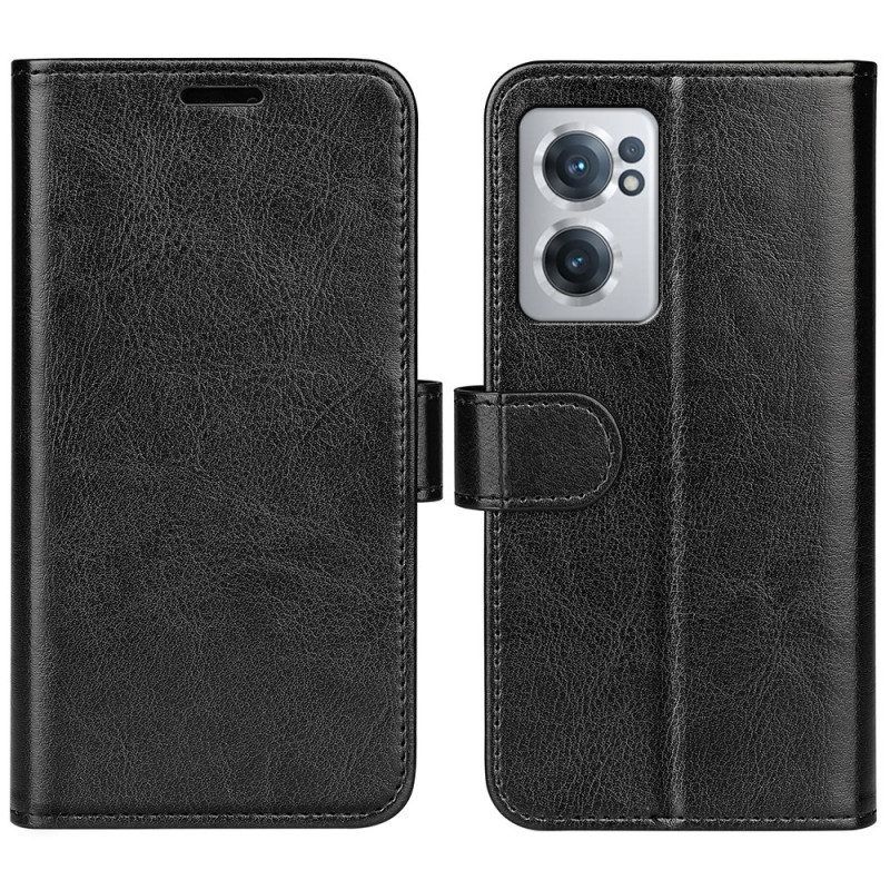 Flip Case Für OnePlus Nord CE 2 5G Klassisches Kunstleder